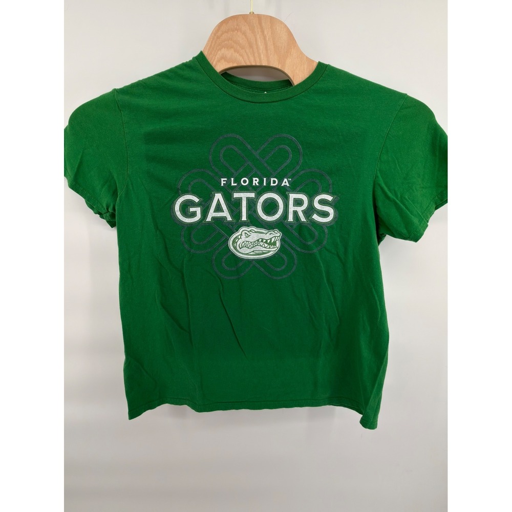 Florida Gators T-Shirt Men's Large Green‎ Graphic Crew Neck Cotton NCAA Tee